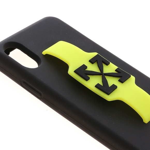 OFF-WHITE IPHONE XS MAX FINGER GRIP COVER CASE WITH LOGO - Picture 4 of 8